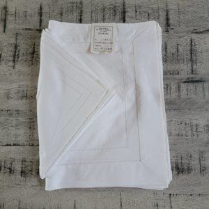 Handmade 100% White Cotton Table Linens